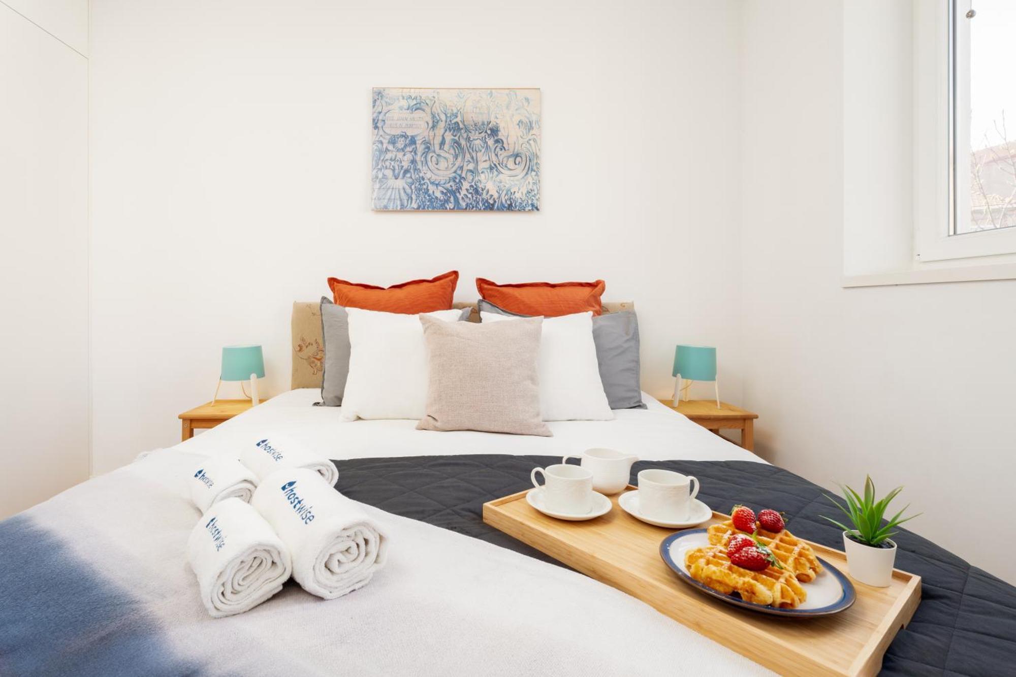 Host Wise - Flat W Free Private Parking - Bright & Cozy Apartment Porto Exterior foto