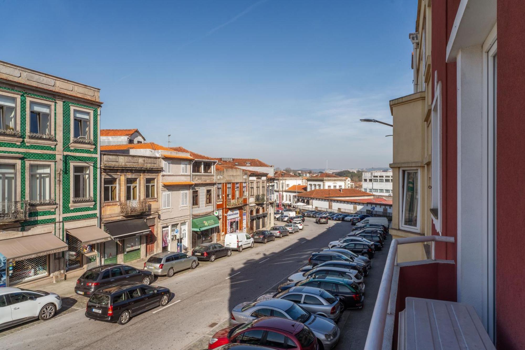 Host Wise - Flat W Free Private Parking - Bright & Cozy Apartment Porto Exterior foto