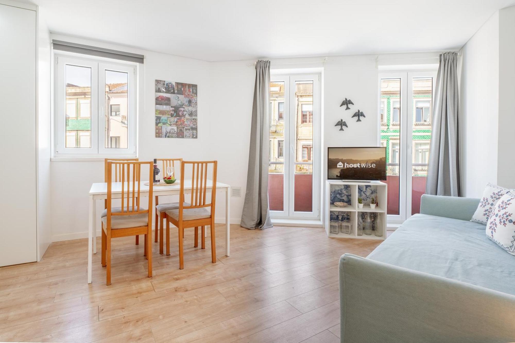 Host Wise - Flat W Free Private Parking - Bright & Cozy Apartment Porto Exterior foto